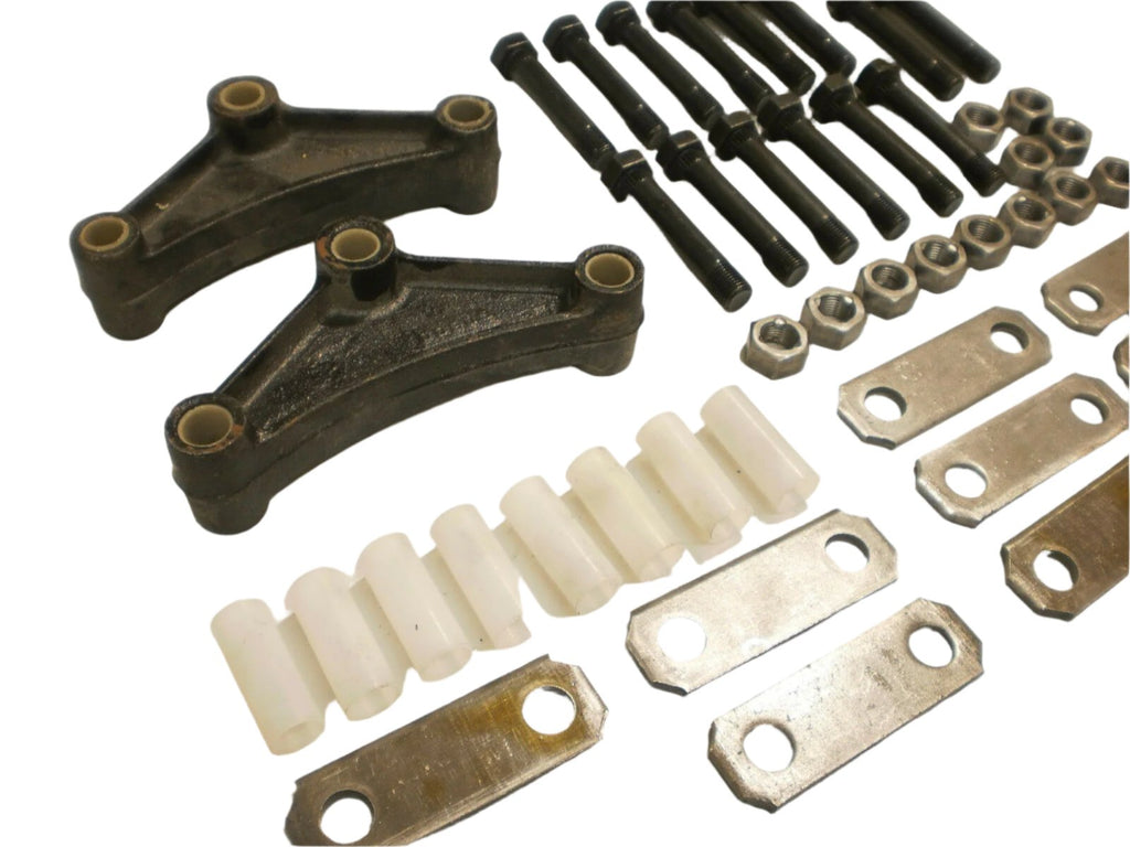 Tandem Axle Trailer Spring Suspension Rebuild Kit 7K -14000# Camper Repair SHORT (SRK-TA-SB-SE)