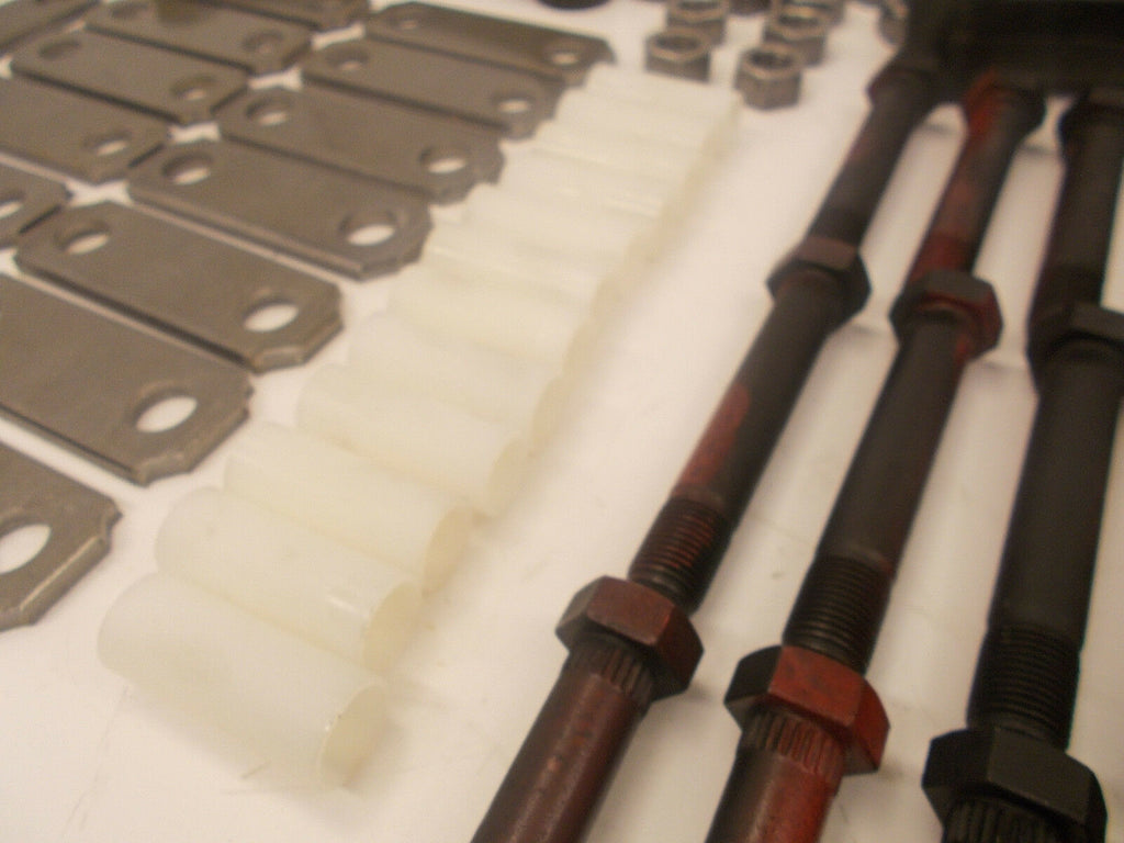 Tri Axle Trailer Spring Suspension Rebuild Kit Camper Repair Replace Three  (SRK-3A-SB-LE)