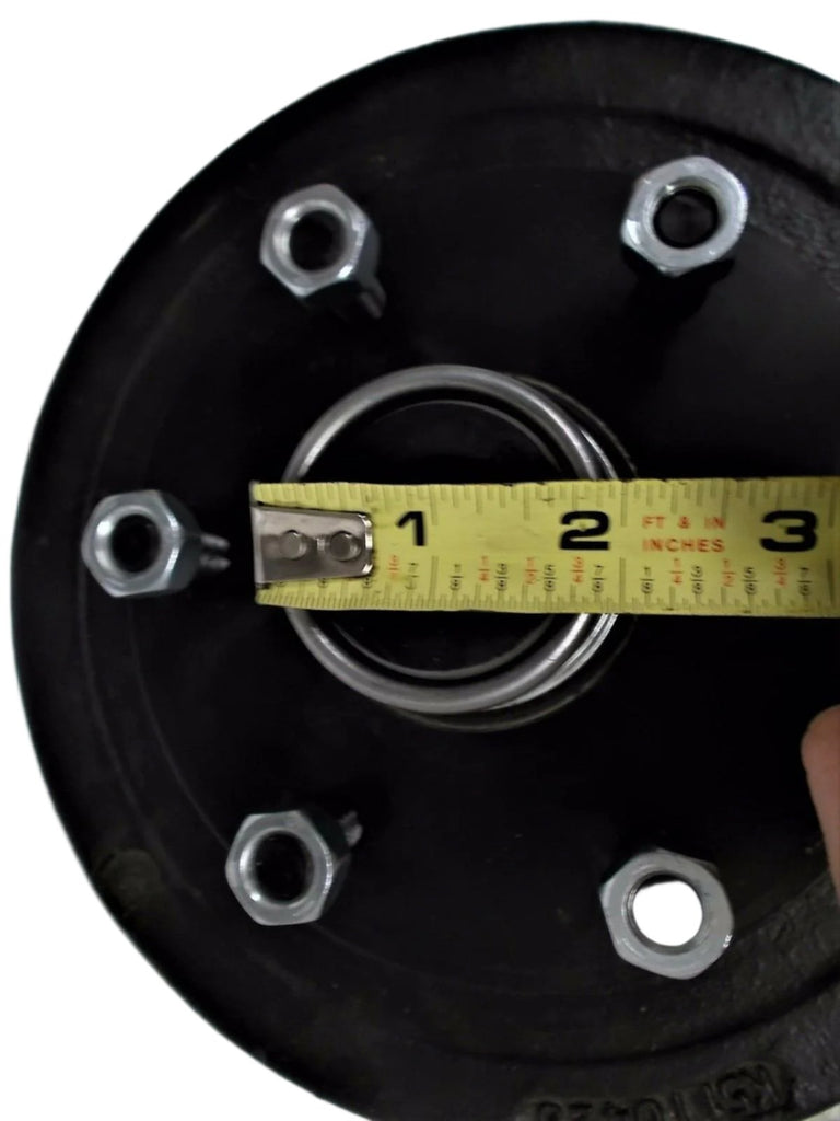 6 x 5.5 Right Side Brake Assembly Spindle Kit Stub End Unit Trailer Axle 3500 84 (STUB-84-655-DR)