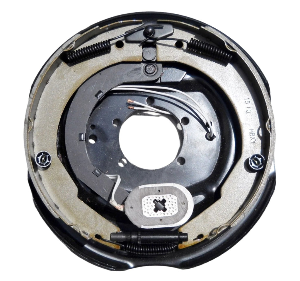 Left Side 12 x 2 Trailer Brake Complete Backing Plate Assembly 6K 7K Axles (12RVEBLH)