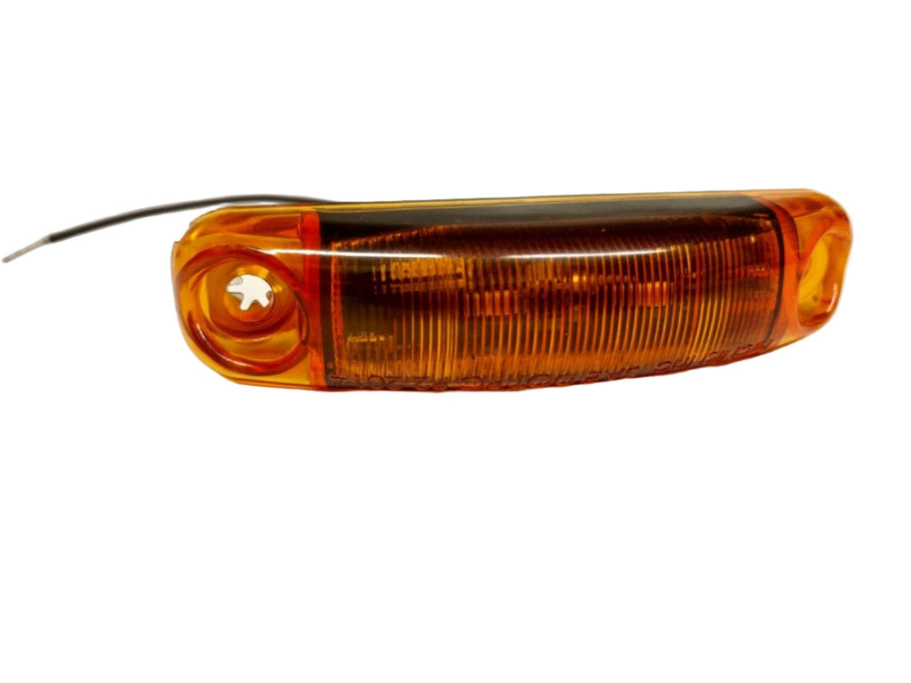 3.5" x 0.75" Amber Marker LED Light RV Camper Trailer (S18-AAG0-1)