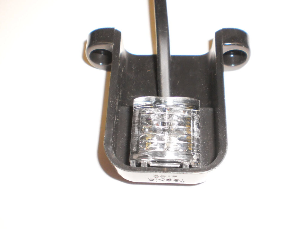 TecNiq LED License Plate Lamp Step Light Black Camper Trailer Map USA (L10-WB00-1)