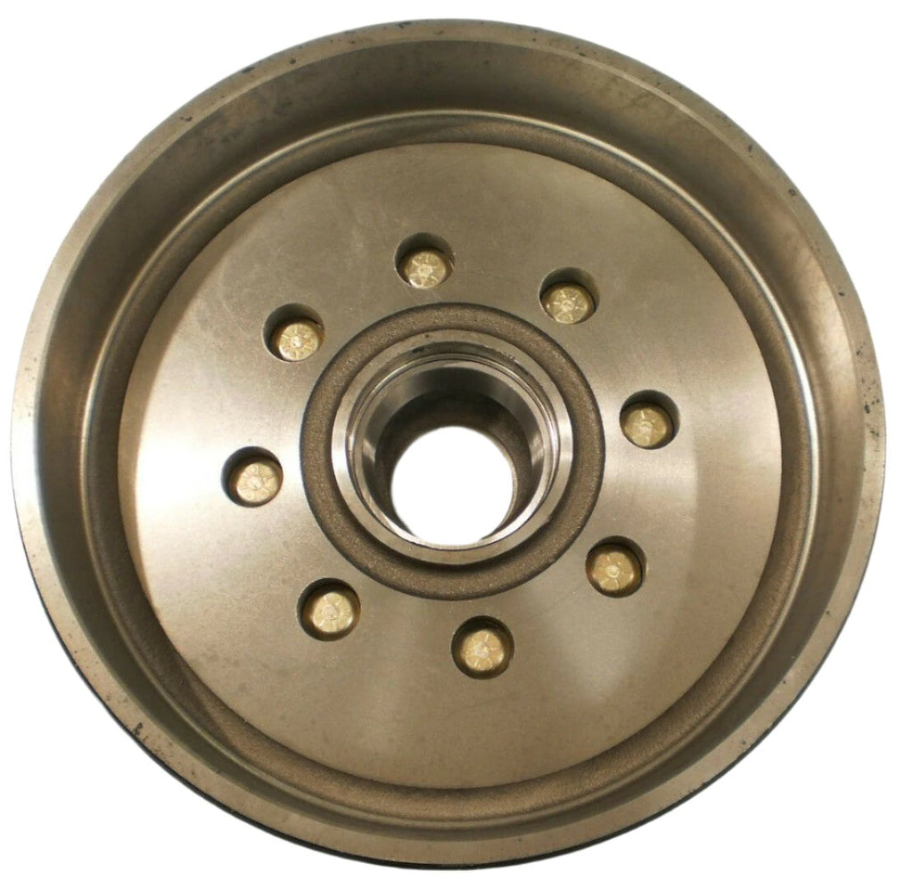 GENUINE Dexter Trailer Brake Drum 12x2", 1/2" Stud, 8x6.5 7000# Axle USA 8-219-4 (008-219-04-KIT)