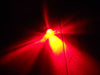 3/4" Red Clear Mini Hot Spot Bullet 1 LED Clearance Marker Trailer Truck Light (J-54-RC)