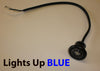 TEN TecNiq 3/4 Mini Blue Clear LED Light Hot Spot Bullet Truck Trailer USA (S33-BC00-1-LOTOF10)