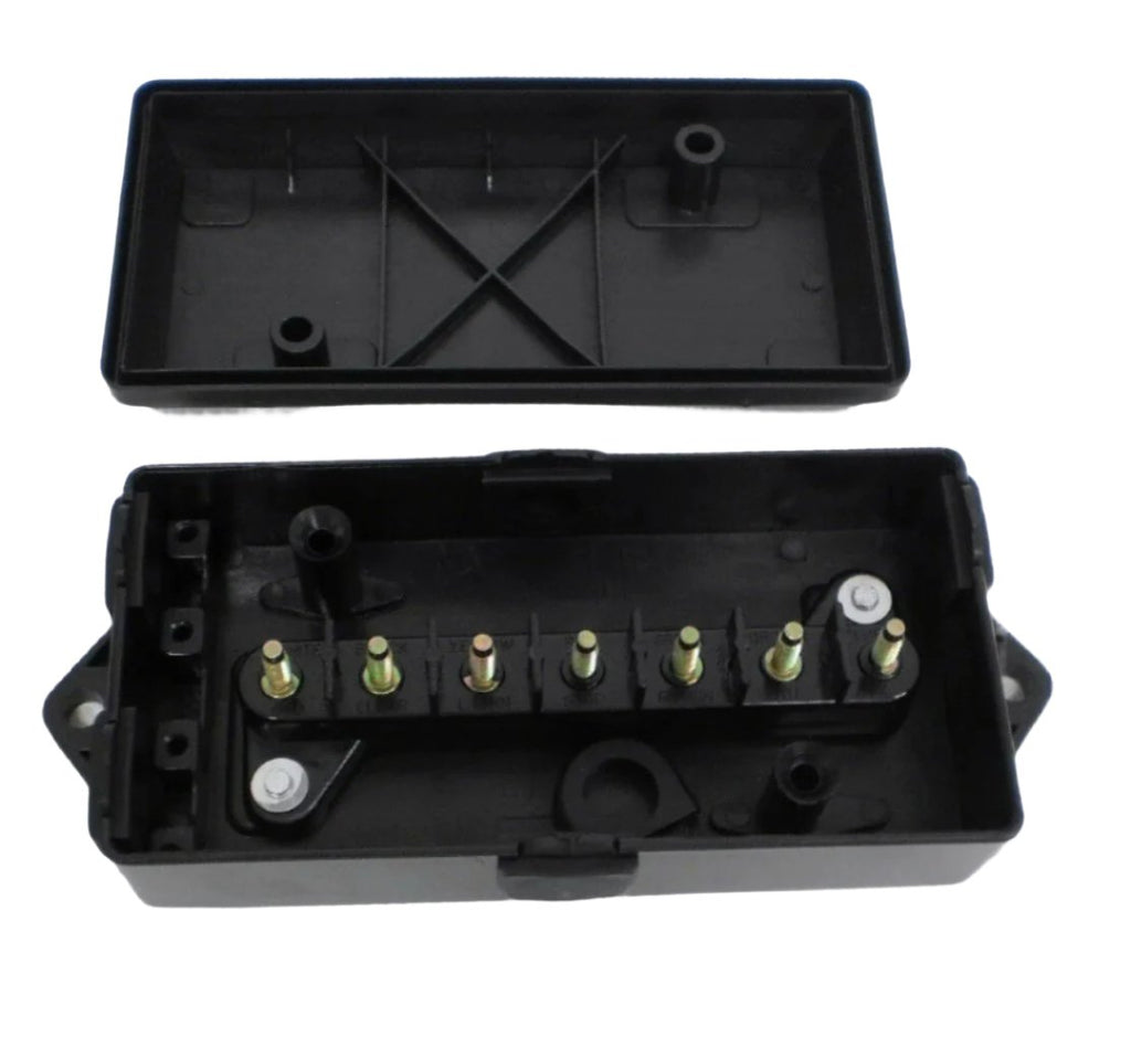 7 way Trailer Wire Junction Box Camper Truck weather proof RV Light cord plug (J-JBC)