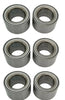 6 Pack of 50mm Bearing Cartridges Only - Fits Dexter Nev-R-Lube Trailer Axle Hubs 8-385 8-389 8-402 (T508454-X6)