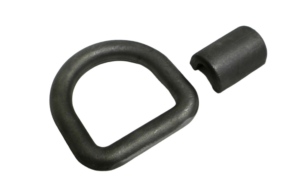 4 - Weld On 3/4" D-Rings 26,000 Rated Tie Down 4.5" x 3/4" Tractor Equipment  (LRW2-LOTOF4)