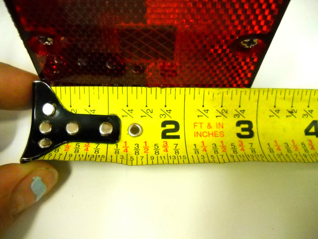 Submersible Boat Trailer Right Side Light LED Red with Red Lens truck Trailer Rv (J-24245)