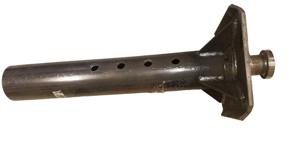 Drilled Gooseneck to 5th Wheel Plate King Pin Adapter Pipe Hitch Trailer Coupler (2085205-DRILLED)