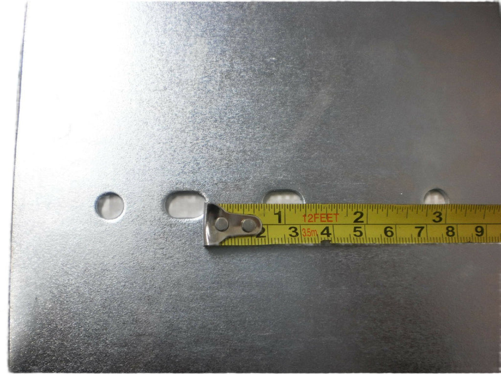 Backing Plate, Holes to fit Various Size D Rings Hooks (BP12)