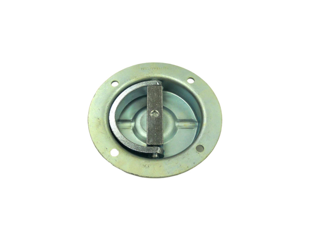 Recessed Full 360 Swivel 6000# Rated D Ring Tie Down with Backing Plate (RR06-BP)