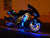 TecNiq Blue Accent LED Eon Light w/Vertical Black Case Jeep Truck CAR Motorcycle (E03-B001-1 + E03-0BV0-1)