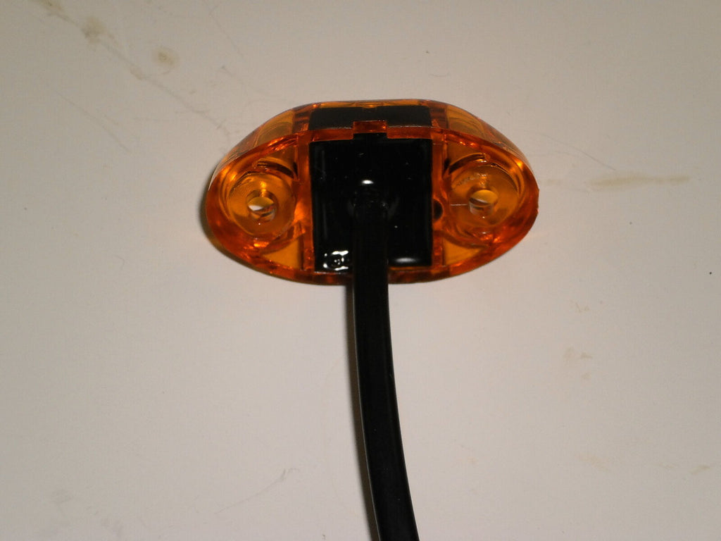 TecNiq Amber LED Clearance Side Marker Light Camper /Trailer Truck USA (S21-AA00-1)