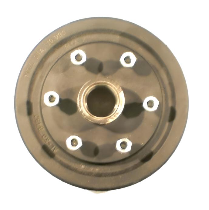 6x5.5 3500# Drum 10" Self Adjust Backing Plate Left Side Trailer Repair Replace (94655-B-FSA-IMP-L)