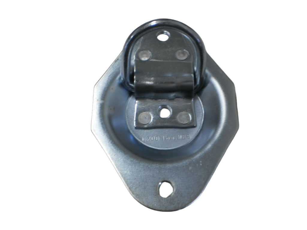 4 - Recessed D Ring tie Down rings 1200# Rated Trailer ATV Snowmobile Lawn Mower (RR01-LOTOF4)