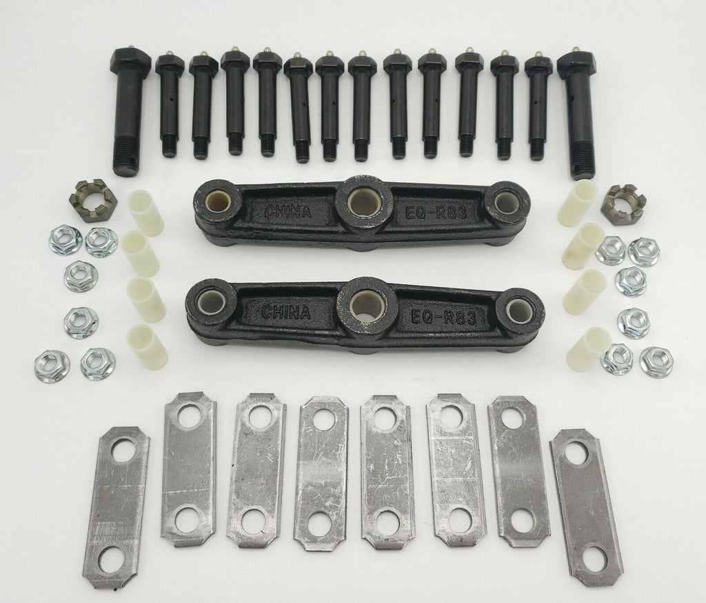 Tandem Axle Trailer Spring Suspension Rebuild Kit Bolt 3/4 EQ-R83 Equalizer Axel (SRK-TA-WB-R83)