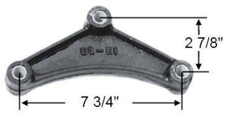 Greaseable Tandem Axle Trailer Spring Suspension Rebuild Kit Wet Bolt 3" Shackle (SRK-TA-WB-LE-3125)