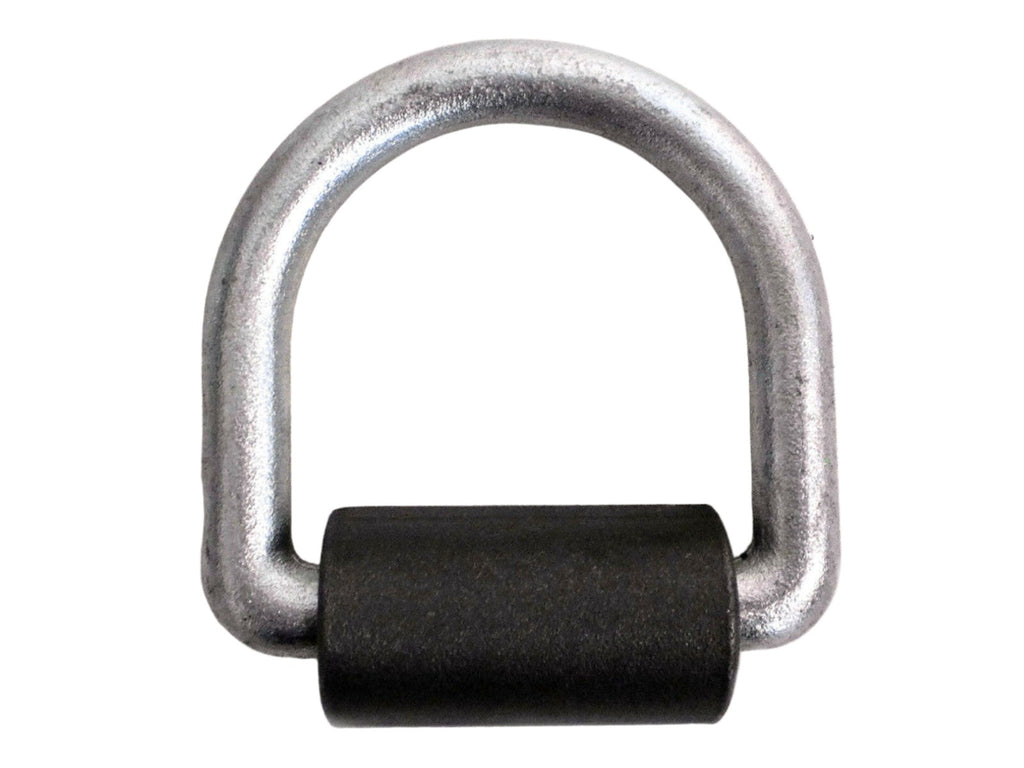 3/8" Weld on Zinc D Ring 6000# ATV Motorcycle Trailer Rope Tie Down Loop  (LRW5)