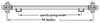 Dexter ALKO Trailer Axle 5200 6000# 7000# Bare Axel Beam 94" Hub Face 3" tube EZ (7000-94-3-kit)