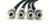 USA Demco Hydraulic Torsion Axle Brake Line Kit Tandem Trailer Drum/Disc Brakes (DM5425)