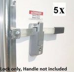 5- KEYED ALIKE Locking Cargo Trailer Cambar Door Auto Latching Vise Lock Cam Bar (CBL-G-5X)