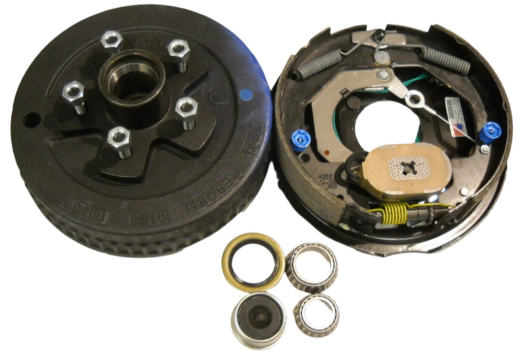 Genuine Dexter Add Brakes Basic 3500# Axle 5x4.5 Electric Never Self Adjust Back (94545-B-FSA-DEX)