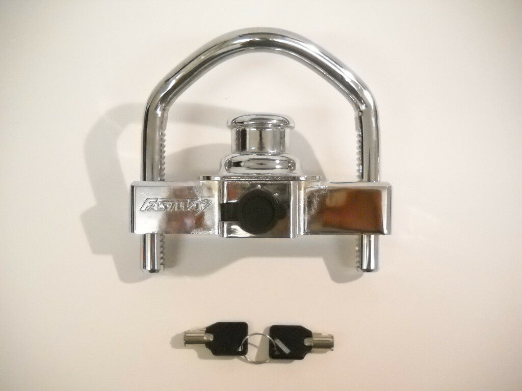 Trailer Coupler Hitch Lock, DT Maximum Security, Universal, KEYED ALIKE, Horse Shoe Lock (DT-25013KA) (86-00-5015)