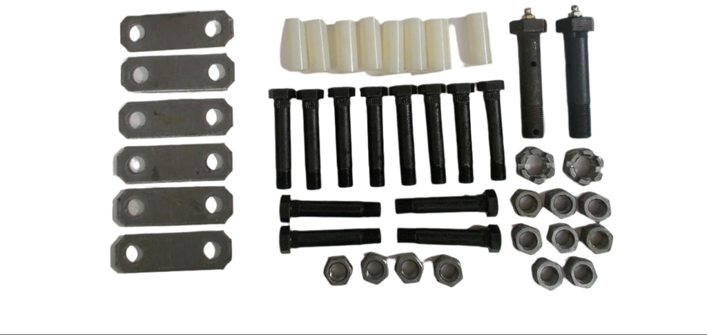 Tandem Axle Trailer Spring Suspension Rebuild Kit Bolt 3/4 EQ-458 Equalizer Axel (SRK-TA-SB-458-3125)