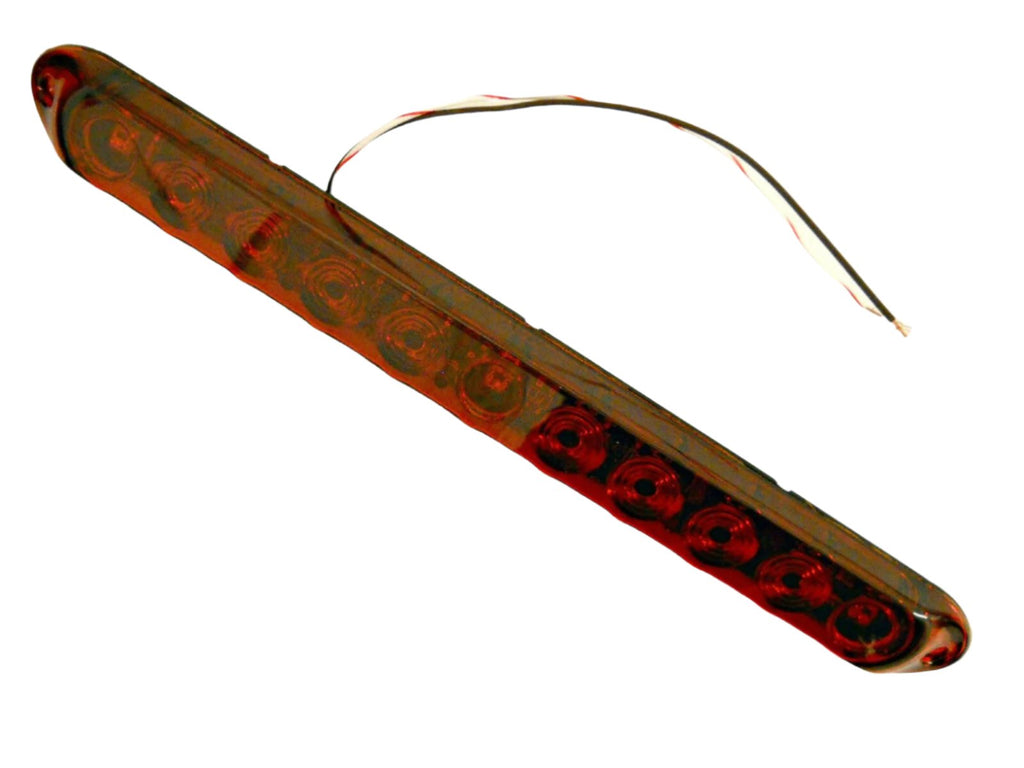 15" Slimline LED ID Light Bar Red Lens Innovative Truck Trailer Camper RV(251-4400-1)