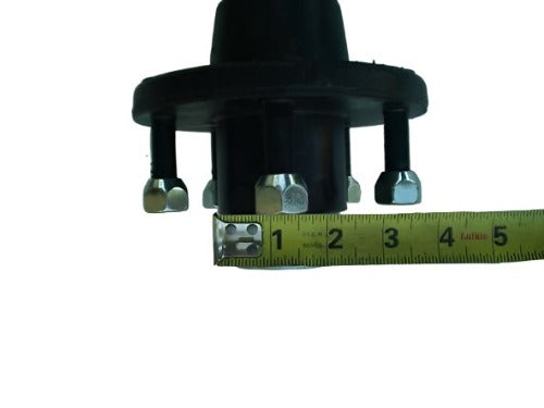 2000# Trailer Axle Tear Drop ATV Motorcycle Boat 63" Wide Hub Face 4 Lug Plus U-Bolt Kit (2000-63-4LUG-2025)