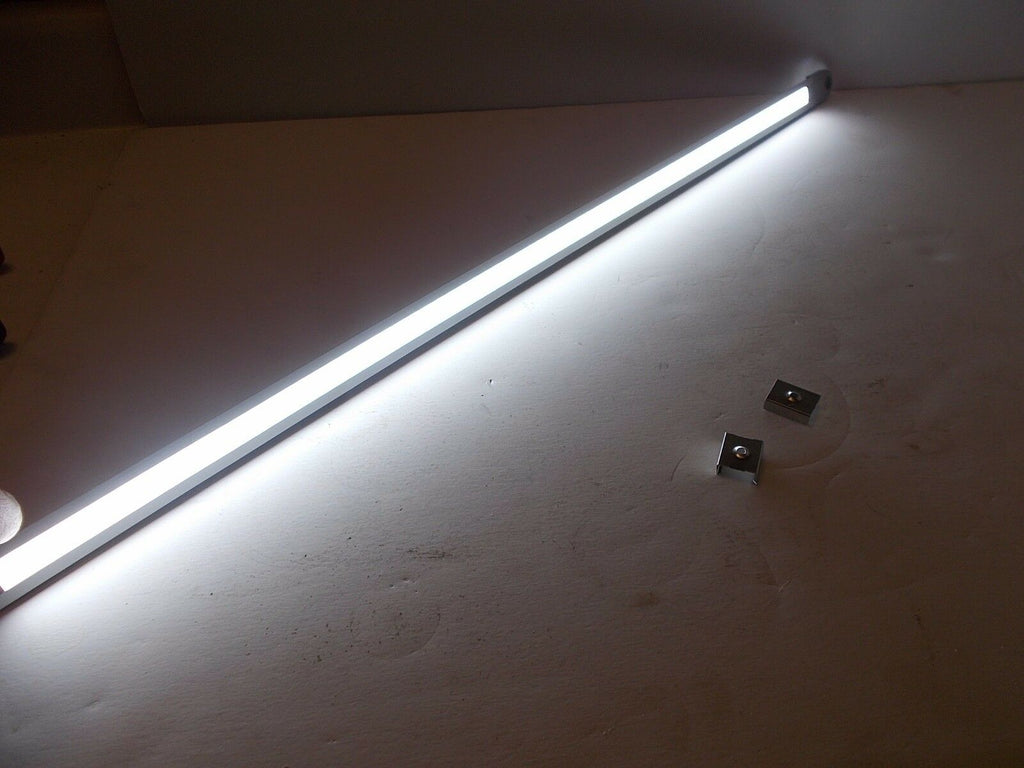 Kaper II 1/4" Low Profile Aluminum 40" Light Bar White Camper RV Trailer Truck