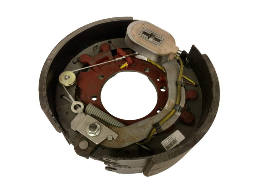 12.25" x4" Electric Brake Backing Plate Trailer Left Side 10K HD axle 9-27 Drum (023-438-00)