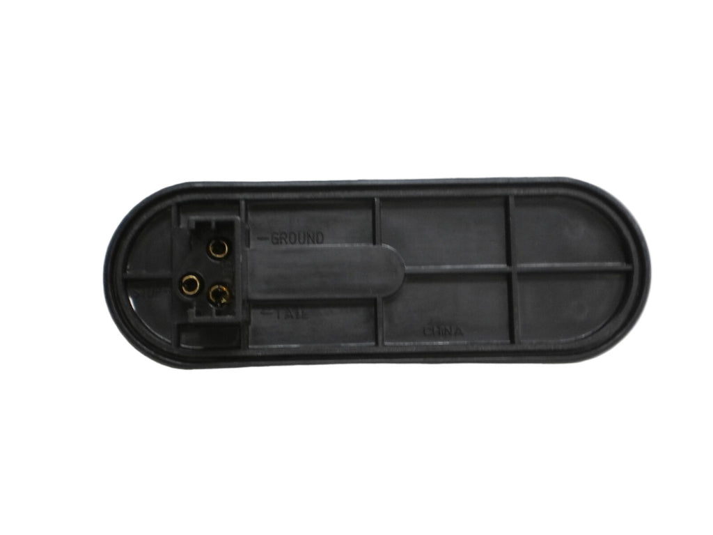 2-LED 6" Oval WHITE Light Back up w/grommet 12v trailer (J-66-CK-LOTOF2)