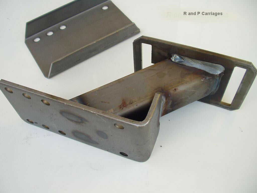 Universal Heavy Duty Spare Tire Mount fits ALL 4 & 5 Lug Trailer RV Camper Jeep (ST CARRIER + ST BRACKET)