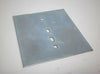 Backing Plate, Holes to fit Various Size D Rings Hooks (BP12)