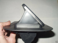 Two Way Vent with Black Plastic Trim Grommet Trailer Camper RV Horse Trailer (2WV-B + TR-1.5-B)