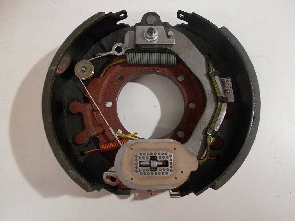 12.25" x 4" Brake Back Plate Self Adjust Trailer Right Side 10000 Heavy Duty Cap (023-439-00)