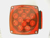 Submersible Boat Trailer Left Light LED Red with Red Lens truck Trailer Rv (J-24245L)