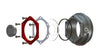 ONE 2-7/8" Valcrum Aluminum Hub Cap AL-KO 7K-8K Trailer Axle Grease/Oil 568268 (ST-2875A)