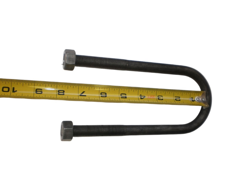 1- Leaf Spring Axle U Bolt, 2-1/2 x 7-3/4 x 9/16" Oversize Trailer Lift Truck (175668-KIT)