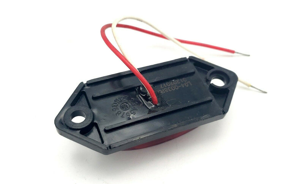 Kaper II 3-3/8" x 1-3/8" Red LED Clearance Marker Trailer Light P2 P3 Rated (L04-0038R)