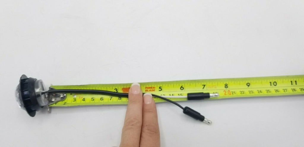 TEN - Maxxima M09400RCL Red Clear 6 LED 1-1/4" Clearance Marker Light (M09400RCL-L10)