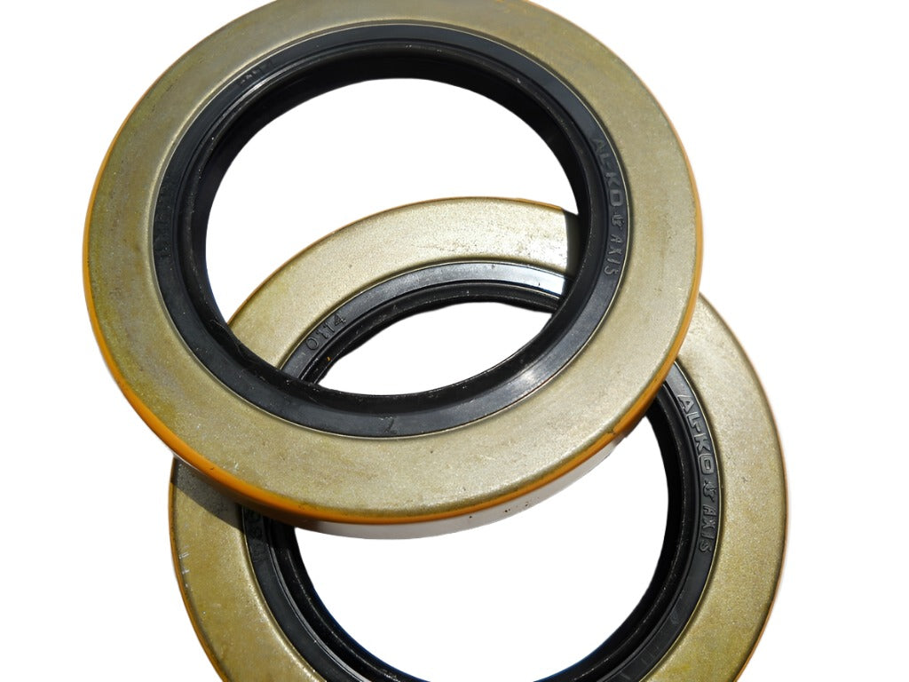 2- Genuine Dexter 8x6.5 Hubs with 7000# Bearing Kits Replace Trailer Idler Axle (821309-KITX2)