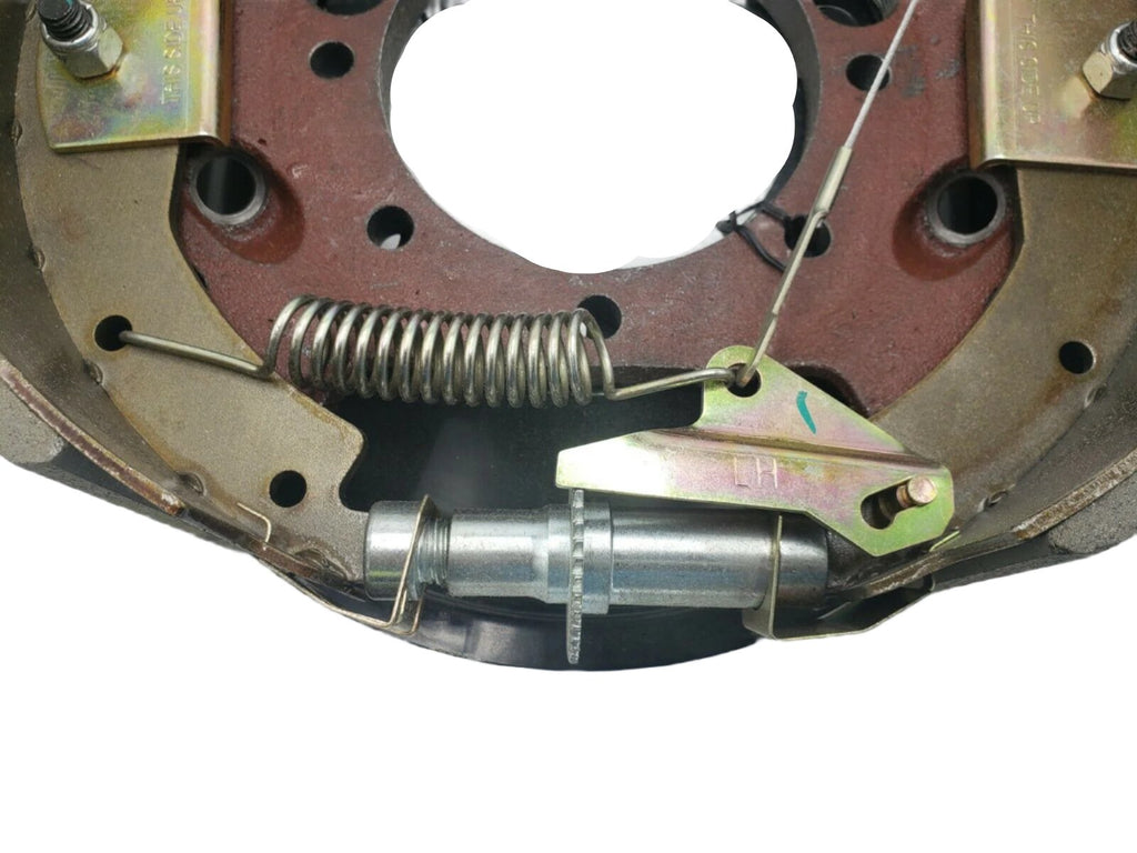 Left Hydraulic Brake Backing Plate 12-1/4 x 4 fits Dexter K23-404-00 10KHD 9-27  (77-A023-404)