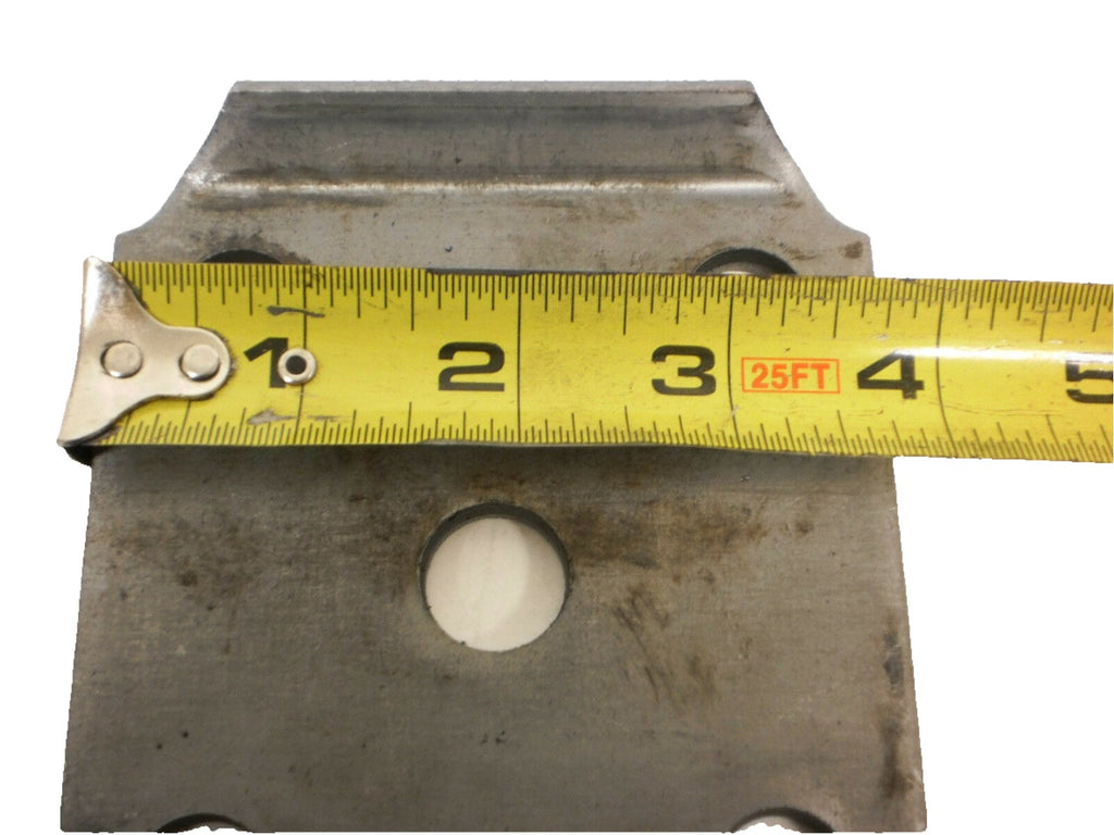 2-1/8" x 6-1/2" Square U Bolt Kit with Plates Trailer Boat Axles 1/2" 2 x 3 Tube (UBK-2000-SQ-612)