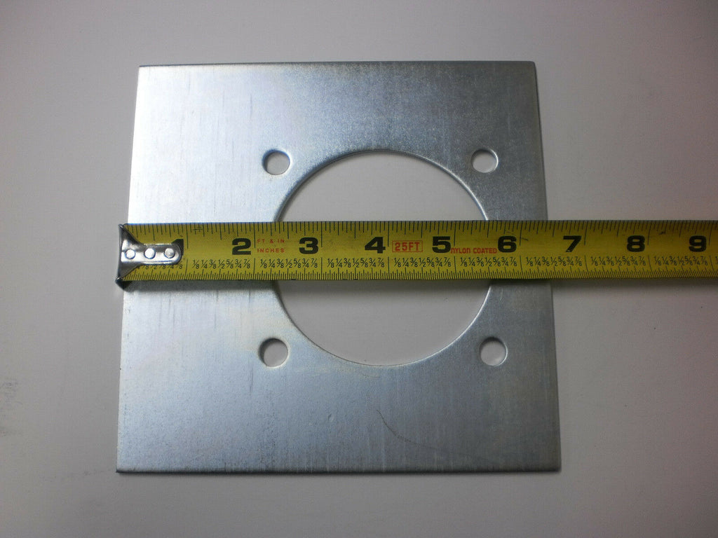 10- 1/2" Thick Recessed 5000# D Ring with Backing Plates & Bolts Car Trailer Pan (RR5K-LOTOF10)