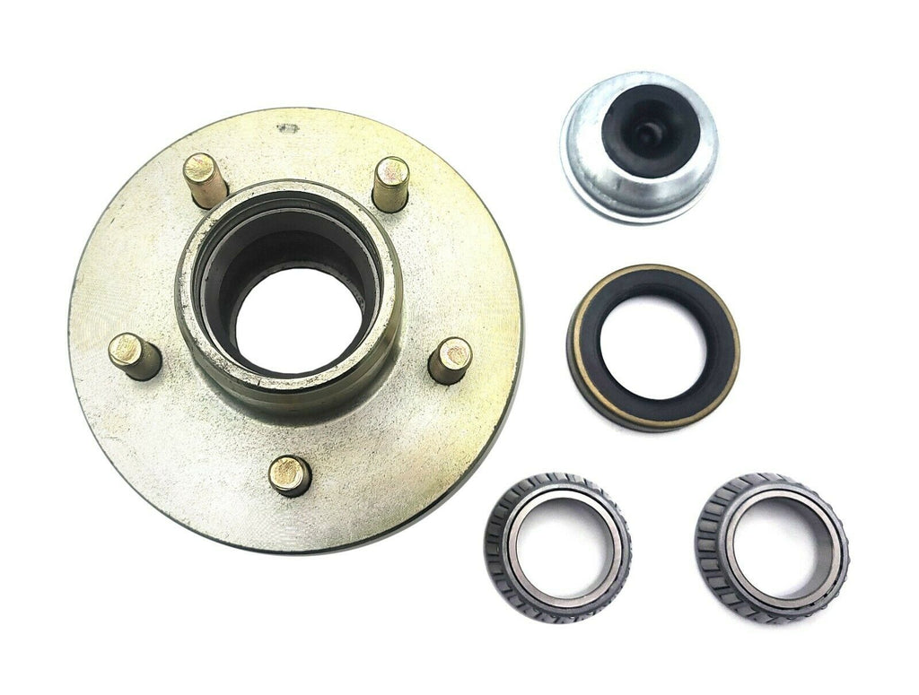 4200# 5 x 4.5 UFP L68149 Straight Spindle Hub Trailer Axle Load Rite Boat 1.375" (33667U-KIT)