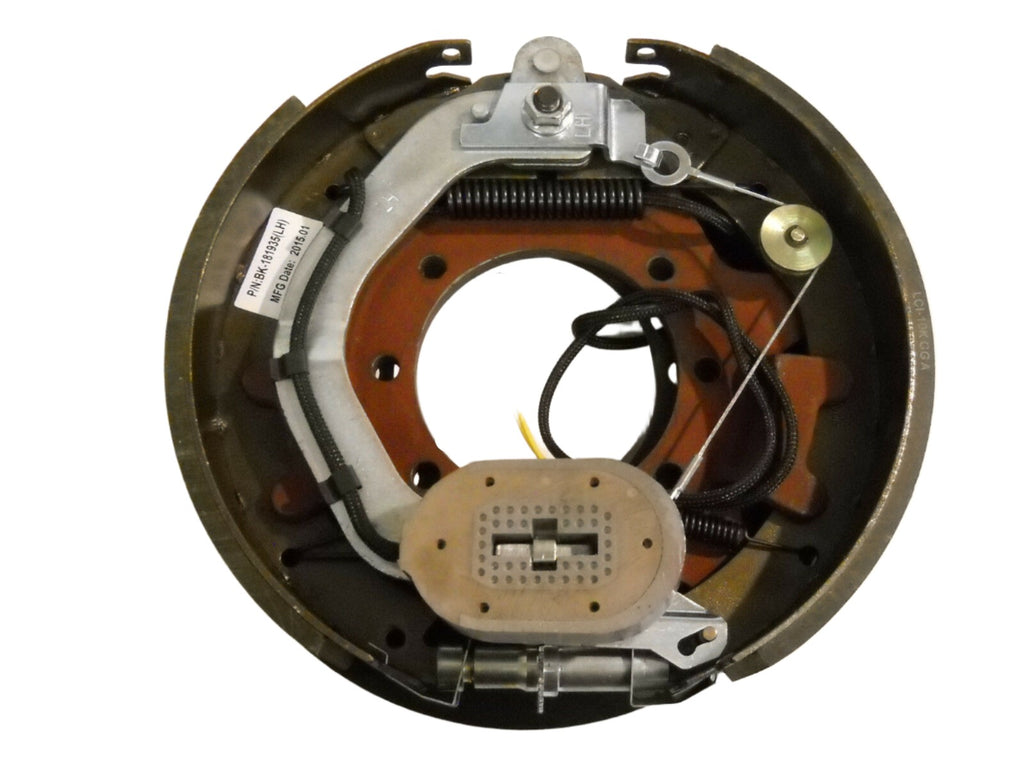 2x 12-1/4x3-3/8" LIPPERT AXLE 10K GD Electric Backing Plate 10000 Trailer Brake (BK-10KE-SET)