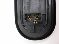 2- 6"  LED Light Oval Stop Turn Tail Red Red Grommet Trailer Camper Semi RV  (J-66-RK-LOTOF2)